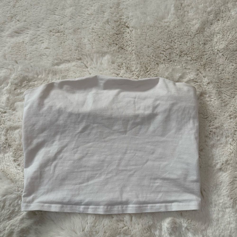 Urban outfitter (silence and noise) white tube top🐚